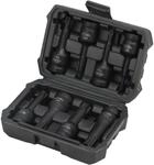 Schlagschrauber Torx N&uuml;sse Set 8-teilig, T30-t80, Cr-mo, Mit Koffer