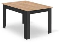 Np-tisch 120x80 Handwerk + Schwarz