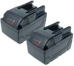Vhbw - 2x Akku Kompatibel Mit Milwaukee Hd28 Vc/0, M28 Wl Led, V28 Bs, V28 Cs,...