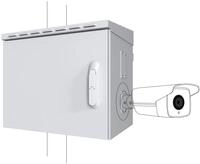Lanview Midi Classic Mastmontage-&uuml;berwachungsbox F&uuml;r 4 Kameras, 575 X 425 X 500 Mm