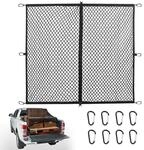 Gep&auml;cknetz F&uuml;r Pickup 1,2x1,2m Mit 8 Karabinerhaken, Ladungssicherung, Heck