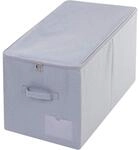 Aufbewahrungsbox 60l Mit Deckel, Faltbar, Staubdicht, F&uuml;r Decken & Bettw&auml;sche