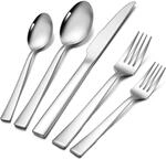 Herogo 20-teilig Edelstahl Besteckset F&uuml;r 4 Personen Silber Poliert
