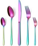 60-teiliges Besteckset Regenbogen F&uuml;r 12 Personen, Edelstahl, Sp&uuml;lmaschinenfest