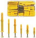 150tlg D&uuml;bel-schrauben-set F&uuml;r Mauerwerk (m6/m8/m10) 30-80mm