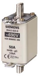 Siemens Indus.sector Nh-sicherungseinsatz Gr00 80a,690ac/250dc 3na3824-6 3 Stk