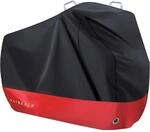 Fahrradabdeckung Wasserdicht, Uv-best&auml;ndig, F&uuml;r Alle Fahrradtypen, Schwarz+rot