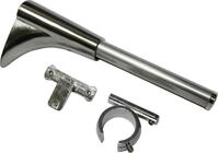 Gardinia Tr&auml;ger Universal Chicago Edelstahl-optik, &Oslash; 20 Mm, 15 Cm...