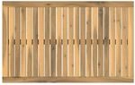 Tischplatte 88,5 X 55 X 2 Cm Rechteckig Massives Akazienholz Vidaxl