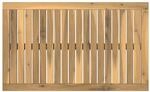 Tischplatte 80,5 X 49 X 2 Cm Rechteckig Massives Akazienholz Vidaxl