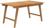 Gartentisch 150x90x75 Cm Massivholz Akazie Vidaxl