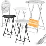 Kesser&reg; Stehtisch, Klappbar, Wetterfest - &Oslash; 60 Cm, 1er-set, Schwarz / Anthrazit