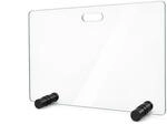 Klarglas Funkenschutzscheibe F&uuml;r Kamin 8mm Esg-sicherheitsglas Mit Standf&uuml;&szlig;en