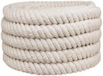 Vidaxl Jute Rope 400 Mm 10 M White 100% Tossa Jute