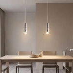 2er Set Led H&auml;ngelampe Pendelleuchte Esszimmerleuchte Taschenlampe Touchdimmer