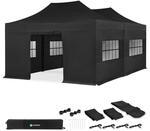Vonroc Partyzelt-set 3x4,5 M Mit Seitenw&auml;nden &ndash; 2 St&uuml;ck Mit Verbindungsset...