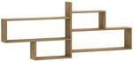 Vidaxl Wall Shelf Artisan Oak 168.5 X 17 X 68 Cm Engineered Wood
