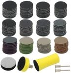 Schleifscheiben 185tlg. Klett 25mm Nass-trocken K&ouml;rnung 60-10000 F&uuml;r Holz...