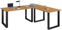 U Schreibtisch Eckschreibtisch 190x130x50
