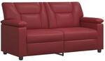 Sofa Weinrot 171 X 85 X 93 Cm Kunstleder Vidaxl