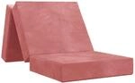 Klappsofa Bett 75 X 63 X 45 Cm Rosa Vidaxl