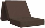 Klappsofa Bett 75 X 63 X 45 Cm Taupe Vidaxl
