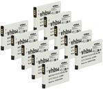 Vhbw - 10x Akku Kompatibel Mit Siemens Gigaset Sl785, Sl780, Sl78, Sl750h Pro,