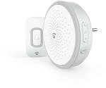 Nedis Drahtloses T&uuml;rklingel Set / Batteriebetrieben / Netzstromversorgung /...