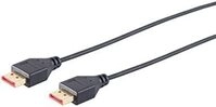 Displayport 1.2 Stecker Kabel Uhd 8k Extra D&uuml;nn Schwarz 1,50 M
