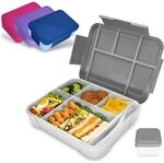 Brotdose Kinder Mit 5 F&auml;chern, 1300ml Auslaufsichere Bento Box, Bpa-frei,
