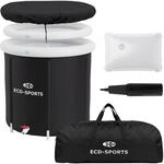 Ecd Germany Eisbad &Oslash;80 Cm, Eistonne Mit Isolierung, Komplettset, 350l Eisfass Tonne