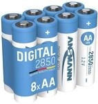 Akku Aa Min. 2650 Mah 1,2v Nimh, 8 St&uuml;ck - Ansmann