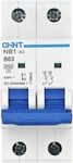 Chint - 179652 Nb1-63 2p B50 6ka Db Leitungsschutzschalter 2polig 50 A 240 V,...