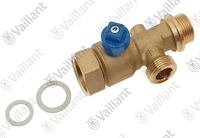 Vaillant Absperrventil Vpm 20/2 S, 60/2 S U.w. Vaillant-nr. , 0020174707