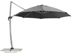 Schneider Schirme - Schneider Ampelschirm Rhodos Rondo Anthrazit, &Oslash; 350 Cm