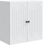 Wandschrank Wei&szlig; 59 X 31 X 60 Cm Holzwerkstoff Vidaxl