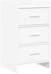 Vidaxl Bedside Tables White 40 X 36 X 70 Cm Engineered Wood