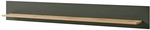 Wandboard Im Landhausstil Cincinnati-61 In Gr&uuml;n Mit Wotan Eiche, B/h/t: 150/20/17cm