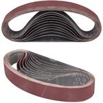 12er Set Schleifb&auml;nder 30x533 Mm K&ouml;rnung 120 F&uuml;r Bandschleifer