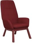 Relaxsessel Weinrot Stoff Vidaxl