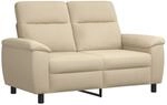 Sofa Creme 158 X 90 X 95 Cm Stoff Vidaxl