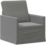 Sessel Dunkelgrau 70 X 81 X 82 Cm Samt (v) Vidaxl