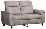 Sofa Hellgrau 158 X 90 X 95 Cm Kunstwildleder Vidaxl