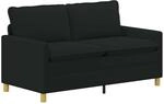 Sofa Schwarz 156 X 81 X 87,5 Cm Stoff Vidaxl