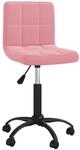Esszimmerstuhl Drehbar Rosa Samt Vidaxl