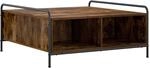 Couchtisch R&auml;uchereiche 90 X 90 X 41 Cm Holzwerkstoff Vidaxl