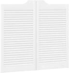 Vidaxl Swing Doors 90 X 50 Cm Solid Pine Wood White