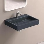 Doporro - Waschbecken Aufsatzwaschbecken Mineralguss H&auml;ngewaschbecken 50cm Mit