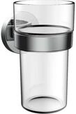Emco Round C Glashalter, Mit Kunststoffbecher, 432000101