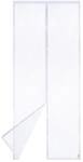 Magnet Fliegengitter T&uuml;r 95x210 Cm Wei&szlig;, 2x Langlebiger, Katzenkrallen Sicher